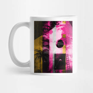 Pink and Gold Mug